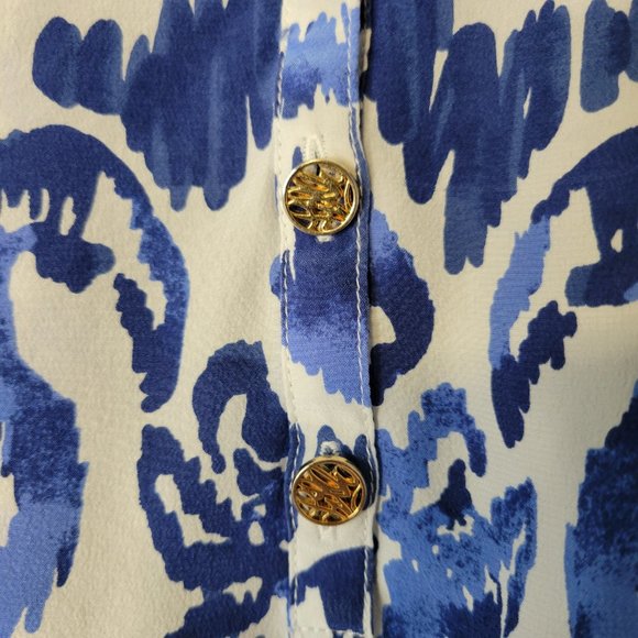 Lily Pulitzer Elsa Silk Blouse - Picture 5 of 10